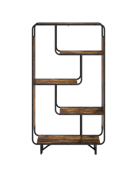 Credenza Rovere Fumo 80 x 37.5 x 144 cm Legno ingegnerizzato