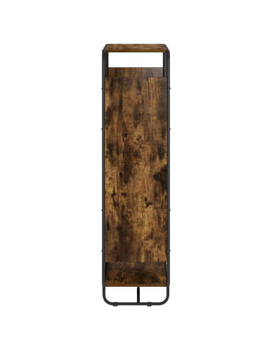 Credenza Rovere Fumo 80 x 37.5 x 144 cm Legno ingegnerizzato