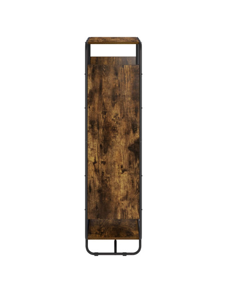 Credenza Rovere Fumo 80 x 37.5 x 144 cm Legno ingegnerizzato