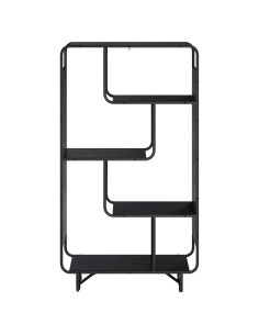 Credenza Rovere Nero 80 x 37.5 x 144 cm Legno ingegnerizzato 2