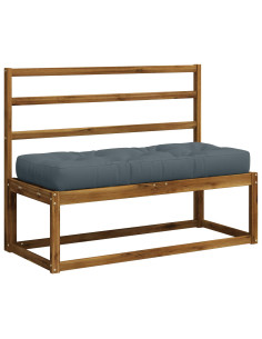 Cuscino per Pallet VIANEN 100% Poliestere Blu 120 x 50 x 12 cm 2
