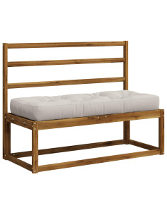 Cuscino per Pallet VIANEN 100% Poliestere Bianco 2