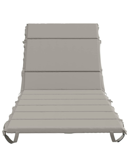 Cuscino per Lettino GEMERT 100% Poliestere Grigio