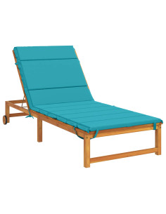 Cuscino per Lettino GEMERT 100% Poliestere Turchese 2