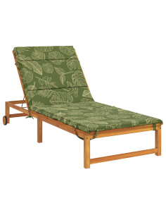 Cuscino per Lettino GEMERT 100% Poliestere Design a foglia 2