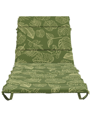 Cuscino per Lettino GEMERT 100% Poliestere Design a foglia