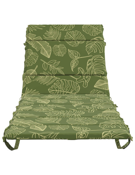 Cuscino per Lettino GEMERT 100% Poliestere Design a foglia