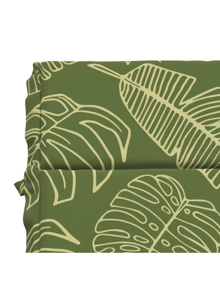 Cuscino per Lettino GEMERT 100% Poliestere Design a foglia