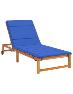 Cuscino per Lettino GEMERT 100% Poliestere Blu Reale 2