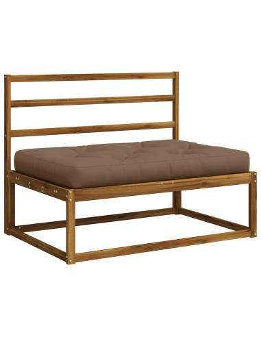 Cuscino per Pallet VIANEN 100% Poliestere Tortora