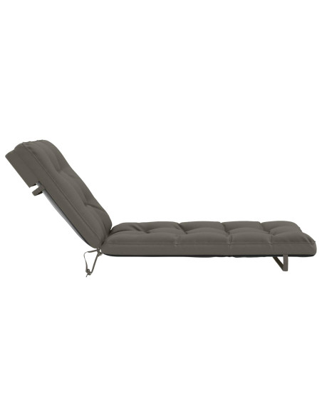 Cuscino per Lettino VIANEN 100% Poliestere Grigio