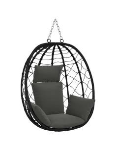 Cuscino Adirondack PUTTEN 100% Poliestere Antracite 2