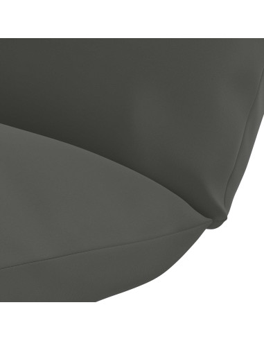 Cuscino Adirondack PUTTEN 100% Poliestere Antracite