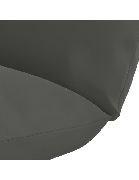 Cuscino Adirondack PUTTEN 100% Poliestere Antracite