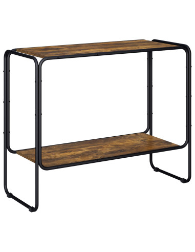 Credenza Rovere Fumo 93.5 x 38 x 75 cm Legno ingegnerizzato