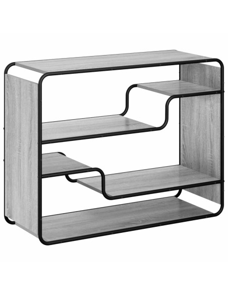 Credenza Sonoma grigio 98 x 37,5 x 75,5 cm Legno ingegnerizzato