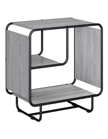 Credenza Sonoma grigio 60 x 37.5 x 64.5 cm Legno ingegnerizzato