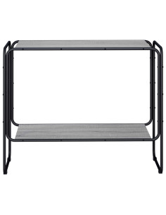 Credenza Sonoma grigio 93.5 x 38 x 75 cm Legno ingegnerizzato 2