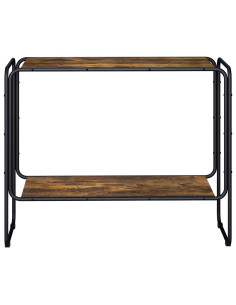 Credenza Rovere Fumo 93.5 x 38 x 75 cm Legno ingegnerizzato 2