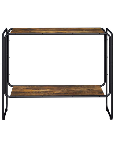 Credenza Rovere Fumo 93.5 x 38 x 75 cm Legno ingegnerizzato