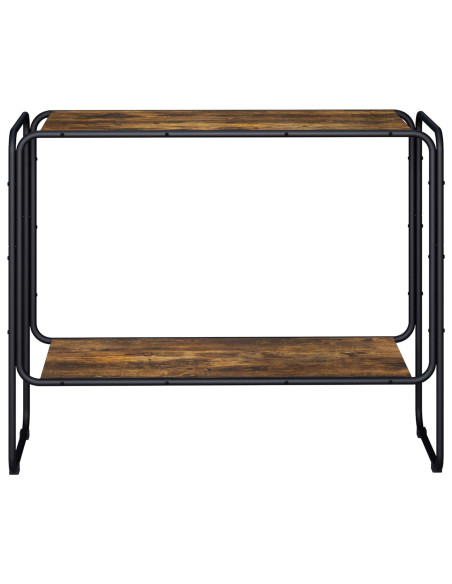 Credenza Rovere Fumo 93.5 x 38 x 75 cm Legno ingegnerizzato