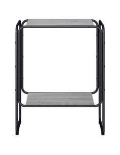 Credenza Sonoma grigio 60 x 38 x 75 cm Legno ingegnerizzato 2