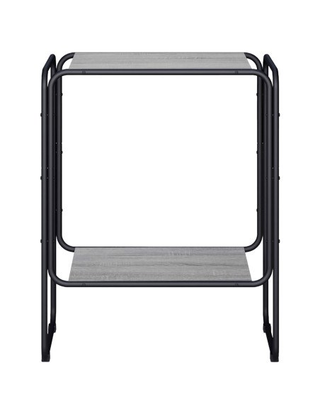 Credenza Sonoma grigio 60 x 38 x 75 cm Legno ingegnerizzato