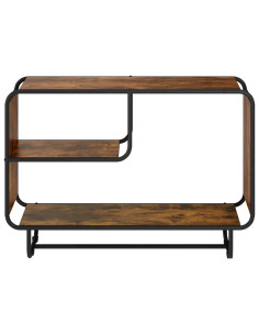 Credenza Rovere Fumo 93.5 x 37.5 x 64.5 cm Legno ingegnerizzato 2