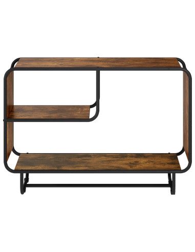 Credenza Rovere Fumo 93.5 x 37.5 x 64.5 cm Legno ingegnerizzato