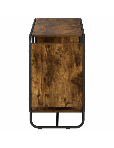 Credenza Rovere Fumo 93.5 x 37.5 x 64.5 cm Legno ingegnerizzato