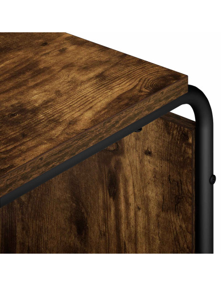 Credenza Rovere Fumo 93.5 x 37.5 x 64.5 cm Legno ingegnerizzato