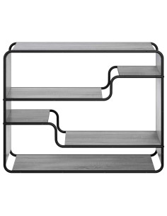 Credenza Sonoma grigio 98 x 37,5 x 75,5 cm Legno ingegnerizzato 2