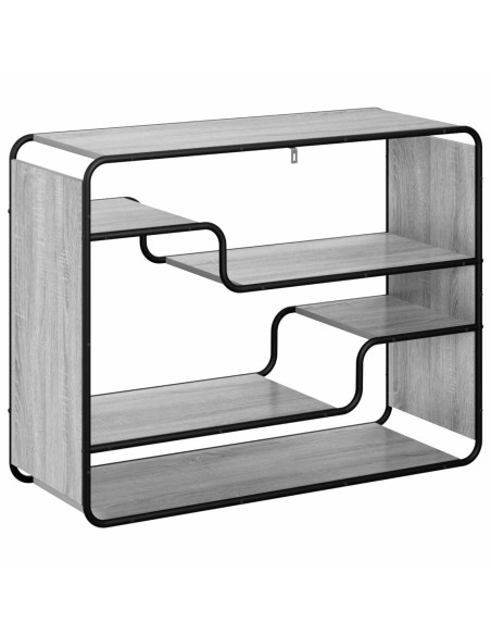 Credenza Sonoma grigio 98 x 37,5 x 75,5 cm Legno ingegnerizzato