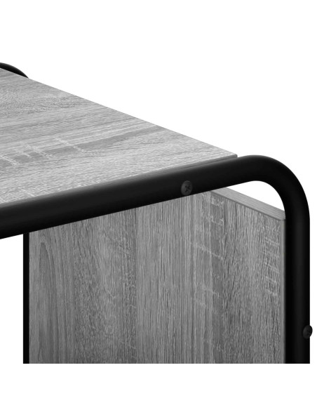 Credenza Sonoma grigio 98 x 37,5 x 75,5 cm Legno ingegnerizzato