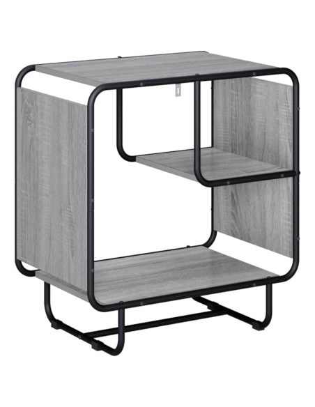 Credenza Sonoma grigio 60 x 37.5 x 64.5 cm Legno ingegnerizzato