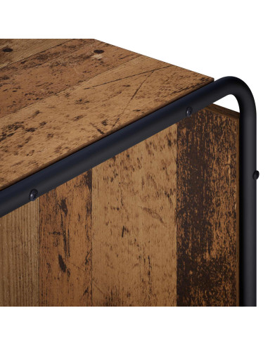 Credenza Legno antico 80 x 37,5 x 64,5 cm Legno ingegnerizzato