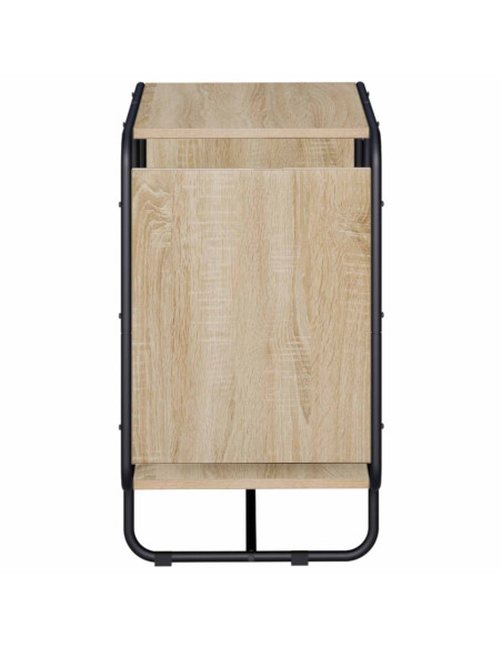 Credenza Rovere Sonoma 60 x 37.5 x 64.5 cm Legno ingegnerizzato