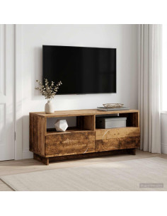Supporto TV 90 x 34.5 x 40 cm Legno antico Legno ingegnerizzato