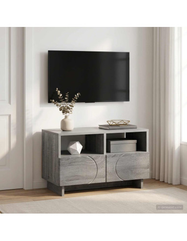 Supporto TV 60 x 34.5 x 40 cm Sonoma grigio