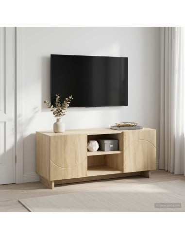 Supporto TV 90 x 34.5 x 40 cm Rovere Sonoma