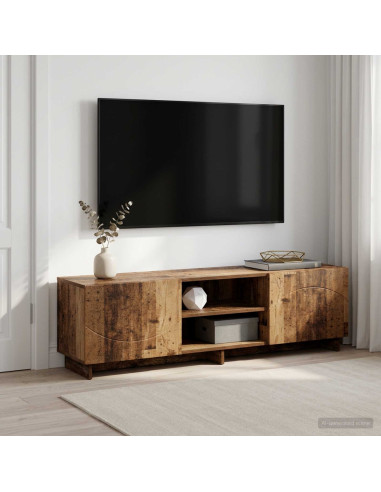 Supporto TV 140 x 34,5 x 40 cm Legno antico