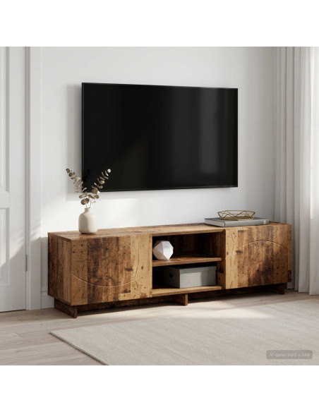 Supporto TV 140 x 34,5 x 40 cm Legno antico
