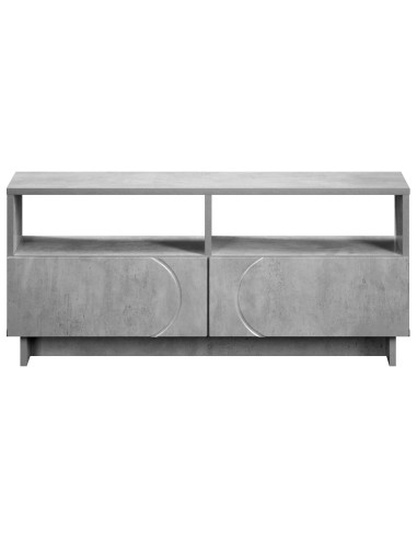 Supporto TV 90 x 34,5 x 40 cm Grigio Cemento