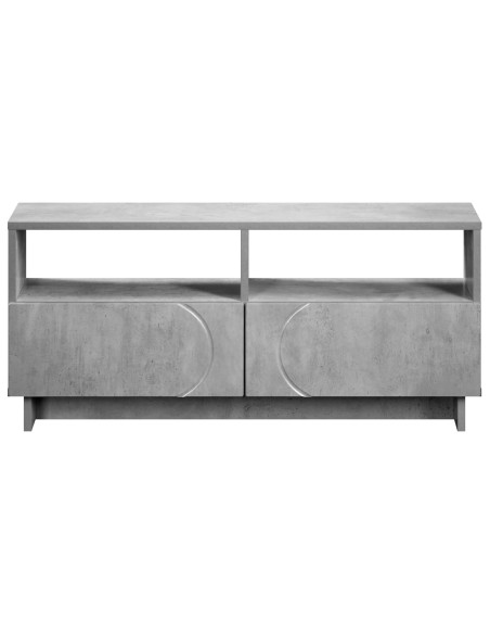 Supporto TV 90 x 34,5 x 40 cm Grigio Cemento