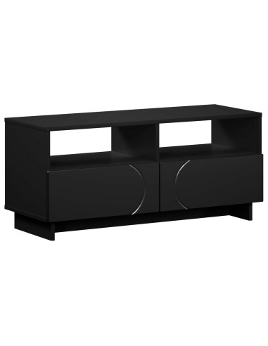 Supporto TV 90 x 34.5 x 40 cm Nero Legno ingegnerizzato