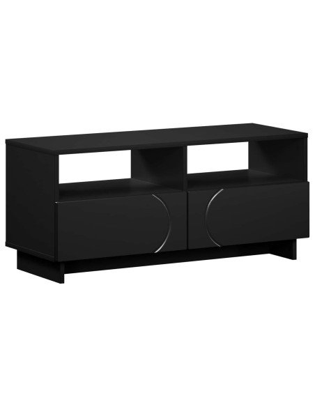 Supporto TV 90 x 34.5 x 40 cm Nero Legno ingegnerizzato