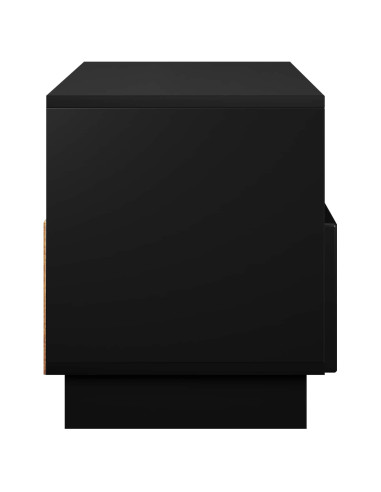 Supporto TV 90 x 34.5 x 40 cm Nero Legno ingegnerizzato
