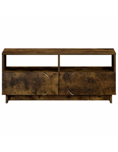 Supporto TV 90 x 34,5 x 40 cm Rovere Fumo Legno ingegnerizzato