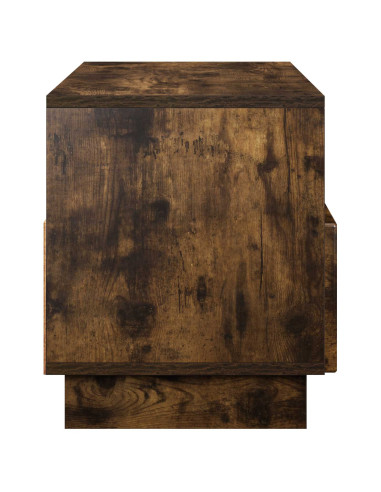 Supporto TV 90 x 34,5 x 40 cm Rovere Fumo Legno ingegnerizzato