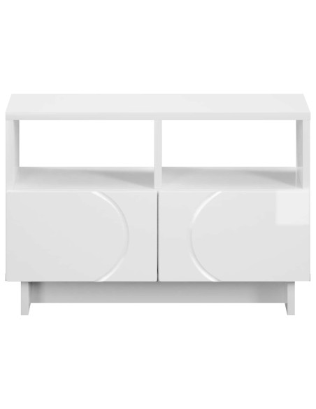 Supporto TV 60 x 34.5 x 40 cm Bianco Lucido